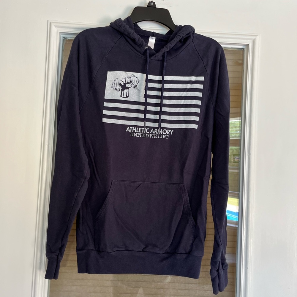 Athletic Armory “United We Lift” Lightweight Hoodie (small)